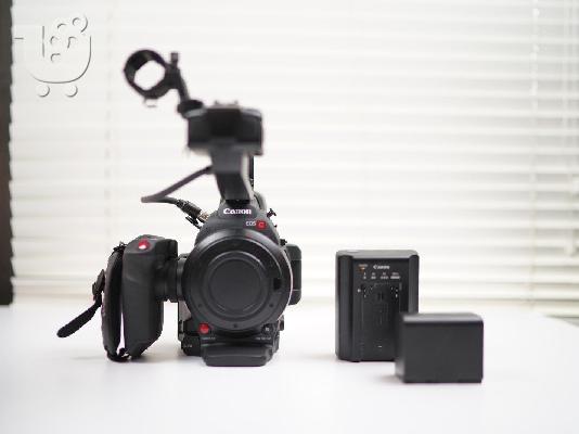 Φωτογραφική μηχανή φωτογραφικής μηχανής Canon C100 Mark II 35mm Φακός...
